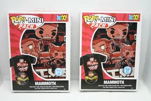 T-shirt e minifigure FUNKO POP TEEN TITANS GO Mammut cofanetto - Nuovo con scatola - Foto 1 di 17