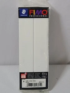 Horno de modelado de polímero Staedtler FIMO Professional 454 g arcilla para hornear blanco SELLADO - Imagen 1 de 8