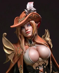 Bard Pinup | 75 mm Fantasía Miniatura D&D Mesa Juegos de rol RNE - Imagen 1 de 3
