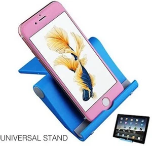 NEW Multi-Angle Stand for Tablets, E-readers and Smartphones, Blue, 2 Pack - Picture 1 of 3