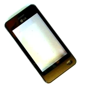 LG GD510 POP Przednia obudowa powięzi + digitizer ekran dotykowy szkło czarny oryginalny rozm. C - Zdjęcie 1 z 5
