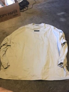 Essentials Fear Of God Crewneck Long Sleeve SEAL Pacsun SZ Large - Picture 1 of 5