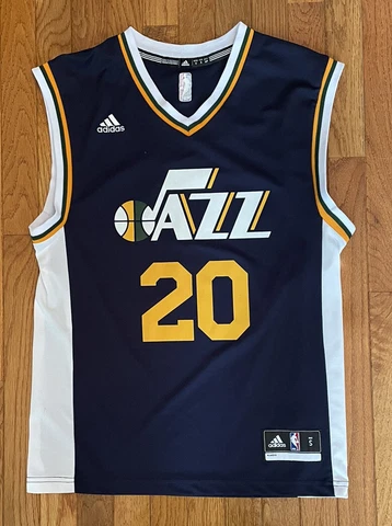 Utah Jazz NBA Adidas Men's Navy #20 Gordon Hayward Jersey - Adult Small Cover