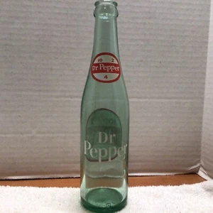 VINTAGE DR PEPPER 10-2-4 ACL LABEL 10 OZ Soda Pop BOTTLE - Picture 1 of 5