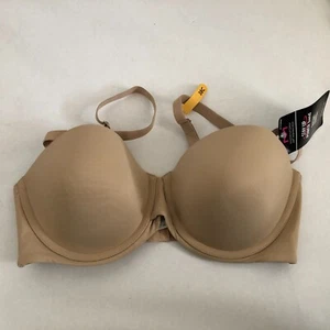 MAIDENFORM Convertible Padded Push Up Underwire Bra SE6990 Size 38C  Beige - Picture 1 of 5