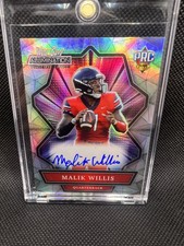 2021 Wild Card Alumination NIL Collegiate Edition Auto Silver Malik Willis Auto