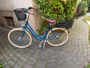 Damen Holland Fahrrad/ Citybike/ Türkisblau/ wie Neu - Bild 1 von 13