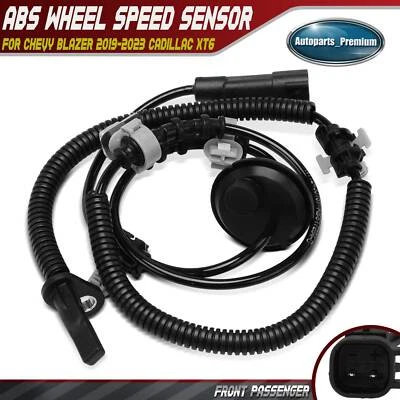 Front Right Side ABS Wheel Speed Sensor for Chevy Blazer 2019-2023 Cadillac XT6 - Image 1 of 4