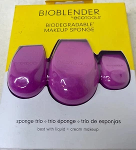 ECO TOOLS - BIOBLENDER MAKEUP SPONGE TRIO - Picture 1 of 13