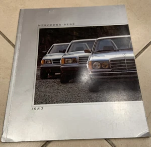 1983 Mercedes-Benz 300 380SL 380SEC 380SEL 240 sales brochure 72 pg ORIGINAL - Picture 1 of 8
