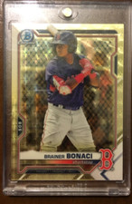 2021 Bowman Chrome Draft Brainer Bonaci Superfractor 1/1