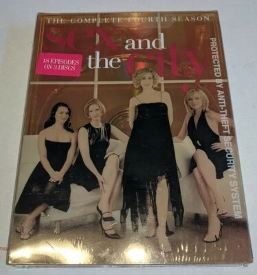 SEX AND THE CITY--SEASON 4--DVD--Brand New & Sealed - Image 1 of 2