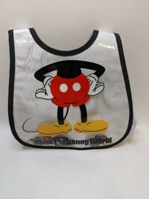 Babero de bebé confeti Mickey Mouse de Walt Disney World de los parques de Disney Foto 1 de 4