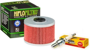 Honda Foreman 400 TRX400FW 4X4 Oil Filter Spark Plug Tune-Up Kit 97-03 - Picture 1 of 12
