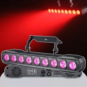 160W RGBW LED Wall Washer Bar DMX512 Sound-Active Strobe Effect for Indoor Disco - Picture 1 of 11