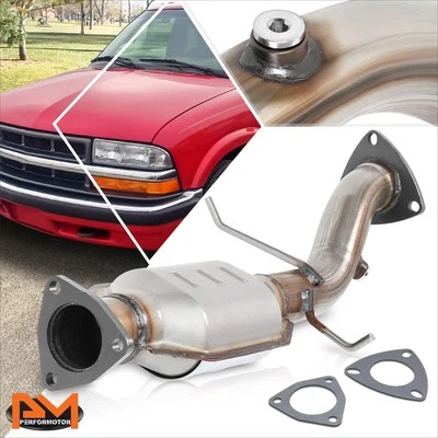 For 96-99 Chevy Blazer/GMC Jimmy 4.3L V6 Catalytic Converter Exhaust Rear Pipe - Image 1 of 4