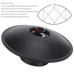 3D Miraskop Optische Täuschung Bild Projektion Schreibtisch Spielzeug Hologramm Bild Creator - Bild 1 von 22