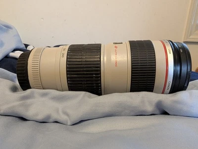 Canon EF Ultrasonic Zoom Lens 70-200mm f/1: 4 L USM - Image 1 of 4