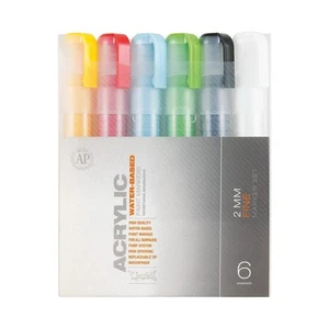 Montana Cans Fine Acrylic Marker Set, 2mm, Multicolor - Picture 1 of 2