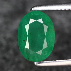 3.04Ct ICA Certified Marvelous Perfect Oval 100% Natural Green Zambia Emerald - Picture 1 of 9