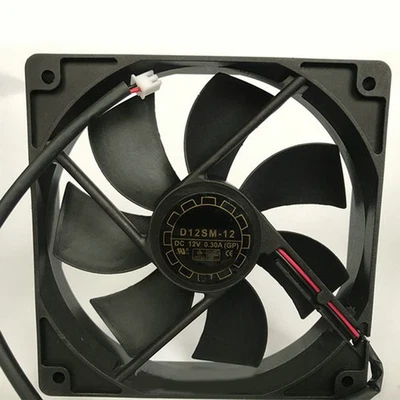 For Y.L.FAN D12SM-12 DC12V 0.30A 12025 Mute Cooling fan 2pin 120*120*25mm - Image 1 of 2