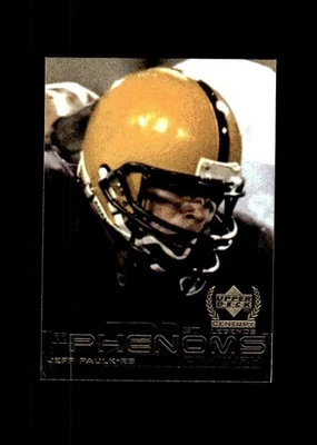 1999 Upper Deck Century Legends #159 Jeff Paulk Atlanta Falcons - Image 1 of 2