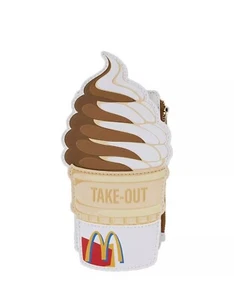 Loungefly McDonald's Soft Serve Ice Cream Cone Cardholder NWT - Picture 1 of 2