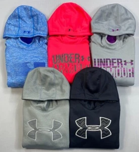 Girl's Youth Under Armour Storm Loose Fit Water Resistant Pullover Hoodie - Picture 1 of 6
