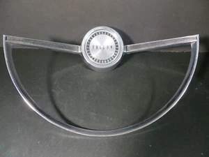 Vtg 1965 FORD Falcon Chrome Horn Ring (Lot U22) - Picture 1 of 14