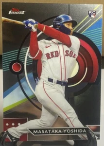 2023 Topps Finest - #76 Masataka Yoshida (RC) Boston Red Sox - Picture 1 of 3
