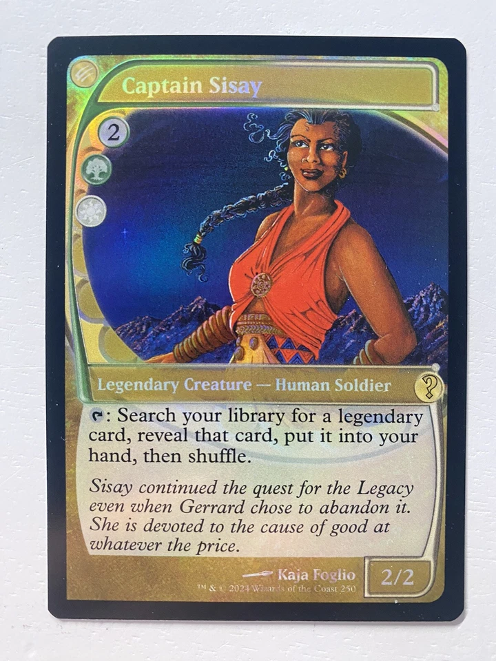 MTG Captain Sisay *FOIL FUTURE SIGHT* Mystery Booster 2 (2024) MB2 MT/NM Cmb Shp - Image 1 of 4