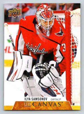 2020-21 Upper Deck Canvas #C205 Ilya Samsonov (ref 183698) - Image 1 of 2