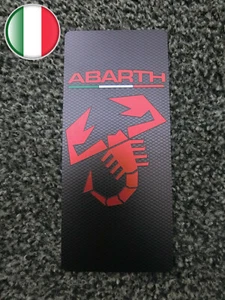 TUNING PEDANA POGGIAPIEDE POGGIAPIEDI ACCIAIO FIAT GRANDE PUNTO 500 ABARTH ROSSO - Imagen 1 de 12