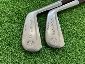 Link-Lyon Inc Nashville MACDONALD SMITH 1 & 2 Iron Set Right Vickery Shaft Used - Picture 1 of 7