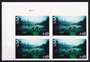 US 2007 Okefenokee Swamp . Airmail (C142) Plate Block .  Mint Never Hinged - Picture 1 of 1