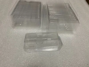 100pcs Single Universal SFP/SFP+ Transceiver Clamshell Blister Pack Storage Case - Picture 1 of 7