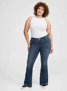 NEU MIT ETIKETT TORRID LUXE SLIM BOOT JEANS GRÖSSE 18 KURZ... WOW!!! - Bild 1 von 5
