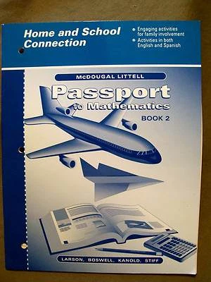 McDougal Littell Passport to Mathematic Bk 2 Home & School Connection (Teacher) - Image 1 of 4