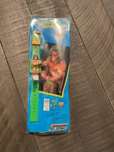 WWF 1991 Ultimate Warrior watch - vintage, new/sealed Package Has Some Wear - Picture 1 of 8