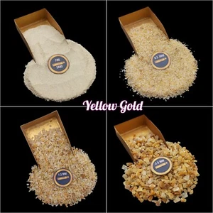 Natürliches Gelbgold grobes zerkleinertes Pulver für Massagegebrauch Schmuckherstellung - Bild 1 von 17