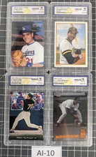 ** (4) Baseball Cards-M.Piazza 94, B.Bonds 87, J.Giambi 95, A.Rodriguez 94 AI-11