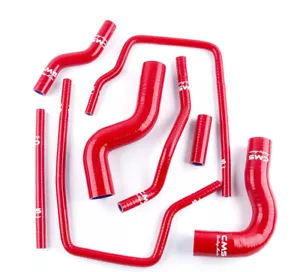 Silicone Radiator Hose Set for 1996-2000 Subaru Impreza GC8 GF8 STI EJ20 WRX Red - Imagen 1 de 10