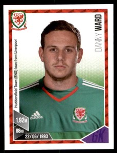 Panini - Football 2017 - Danny Ward Wales No. 195