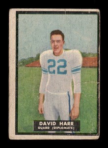 1951 Topps Magic #64 David Harr RC - FAIR - EXACT SCAN - LOW GRADE SET FILLER