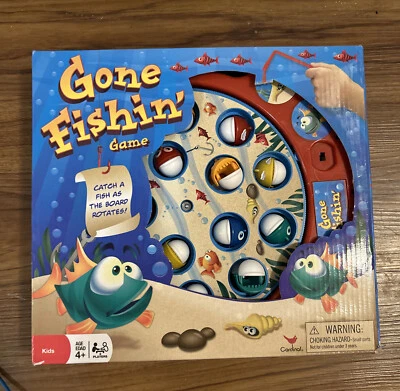 GONE FISHIN' ~Motorized Kids Toy Fishing Game ~With 2 Poles/TESTED/FAST SHIP🔥👀 - Image 1 of 4