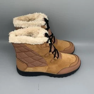 Columbia Ice Maiden Botas Cortas Impermeables de Invierno para Mujer Talla 9 NUEVAS - Imagen 1 de 12