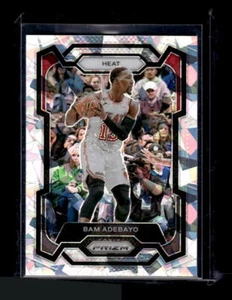 2023-24 Panini Prizm #66 Bam Adebayo Prizms Ice Miami Heat - Imagen 1 de 2