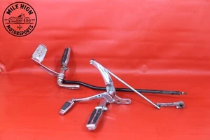 2004 HARLEY-DAVIDSON FXDL DYNA LOW RIDER LEFT RIGHT FORWARD CONTROLS FOOTPEGS - Picture 1 of 19