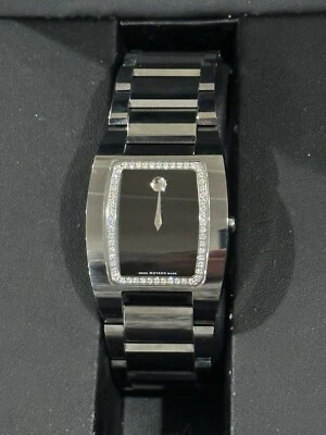 Reloj para hombre Movado Fiero Dial -Tungsteno 10957448 raro 89.C6.1453.1S - Hecho en Suiza Foto 1 de 4
