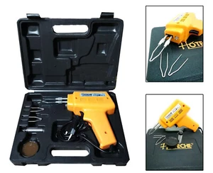 SALDATORE ISTANTANEO A STAGNO 100 WATT SALDATRICE ELETTRICO + ACCESSORI - Foto 1 di 2